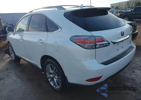 2013 Lexus Rx 450H z USA, uszkodzony, nr VIN JTJBC1BA5D2440279